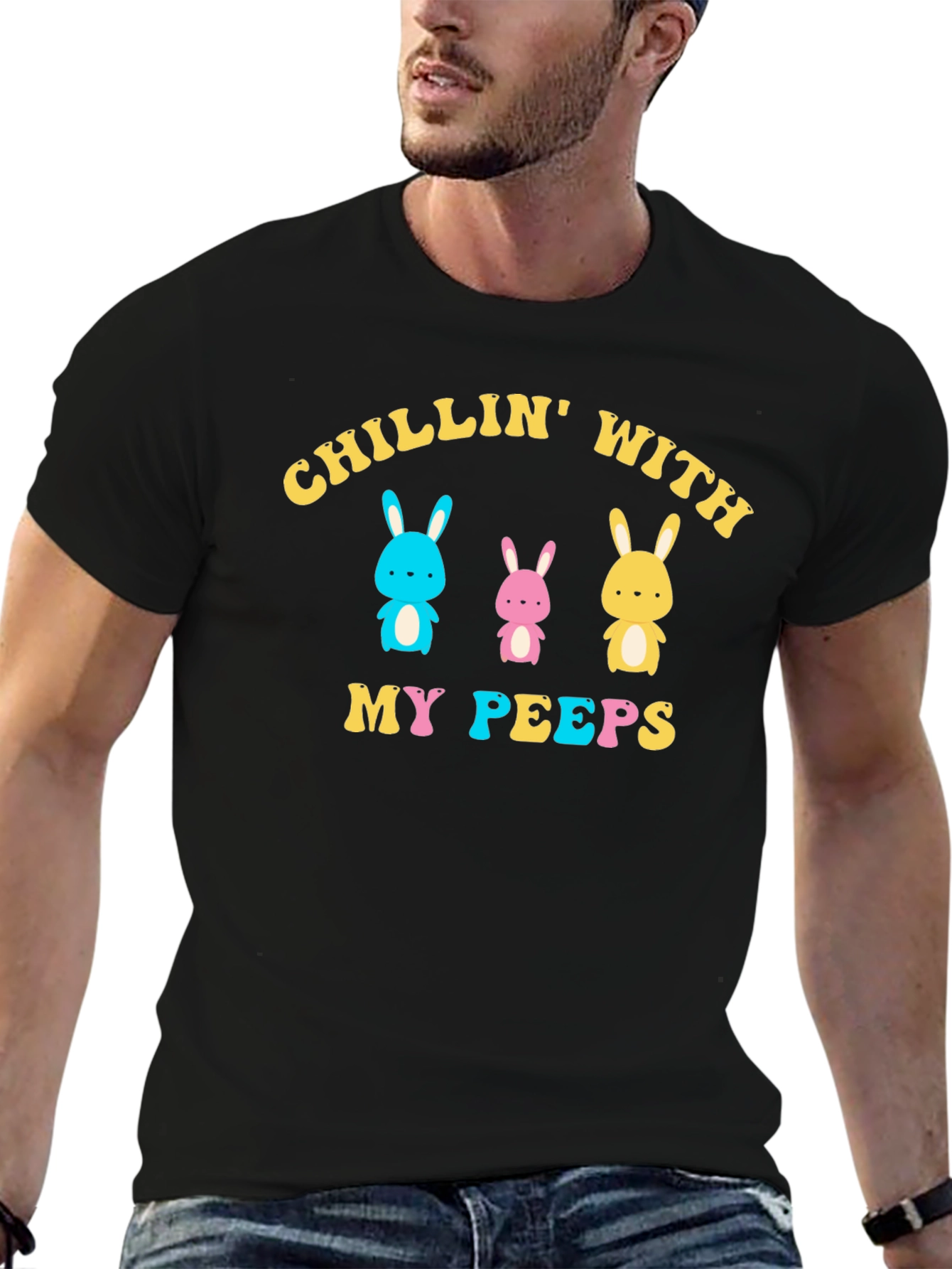 Chillin With My Peeps Easter T-Shirt