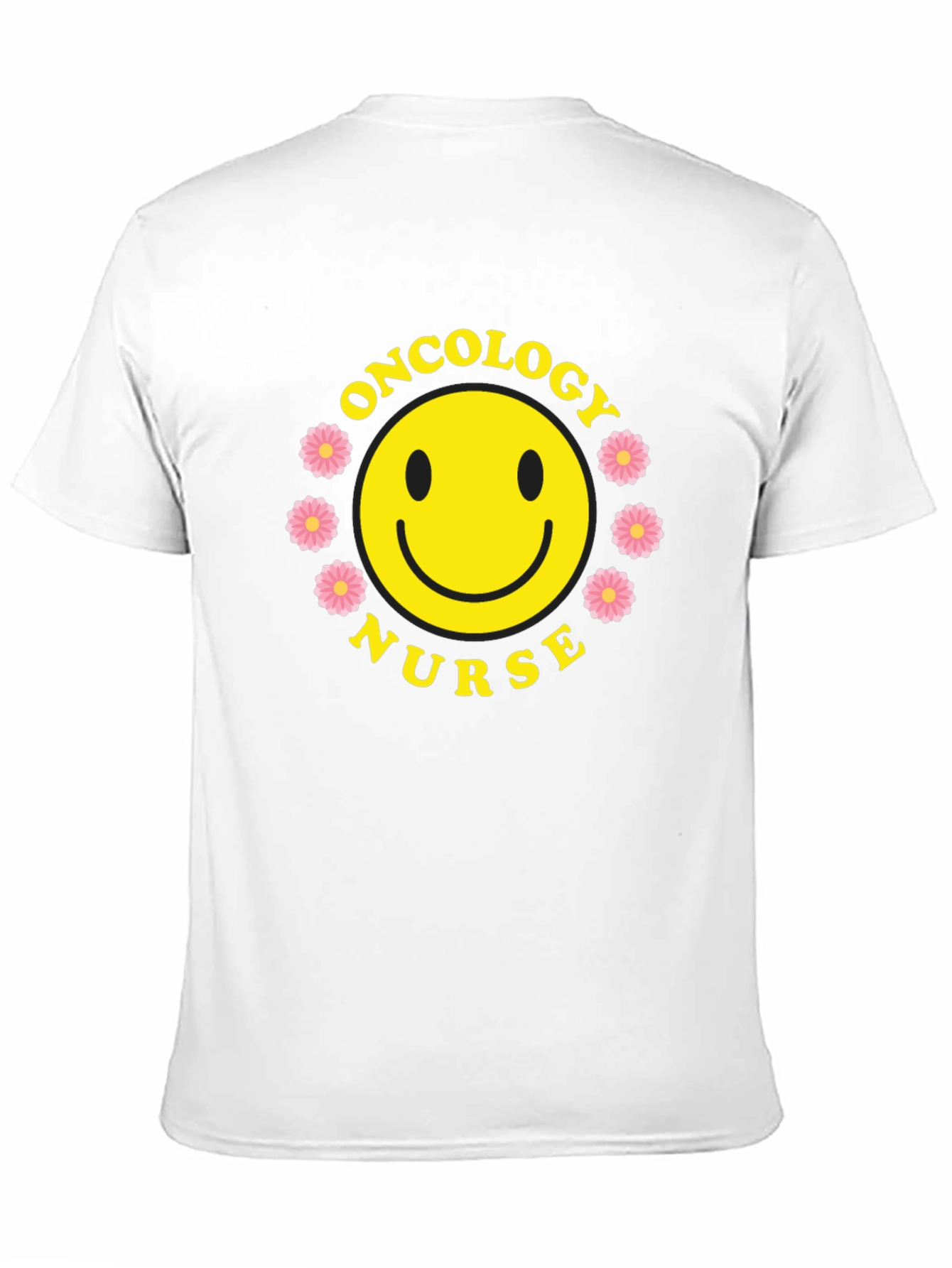 Oncology Nurse Smiley Face T-Shirt