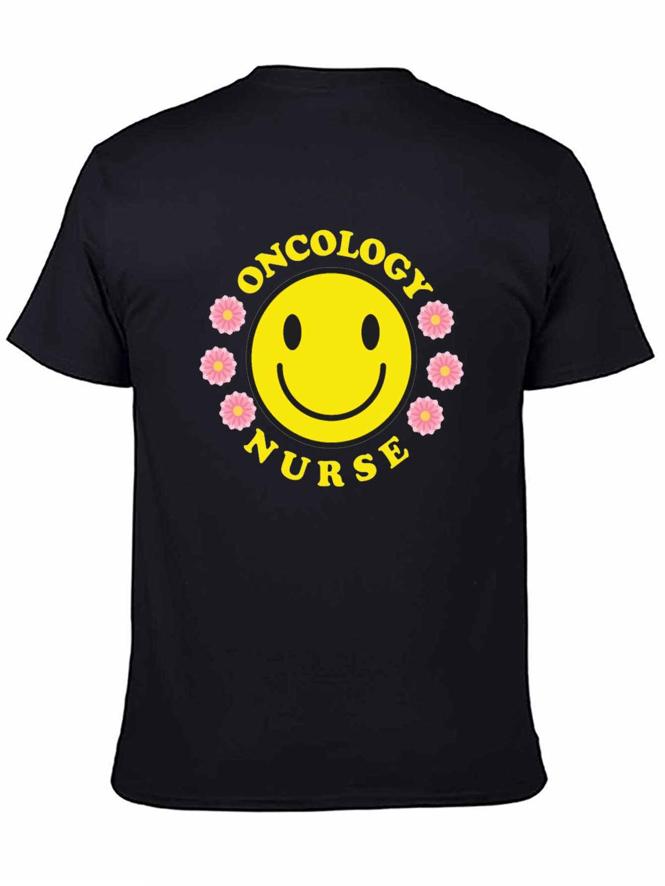 Oncology Nurse Smiley Face T-Shirt