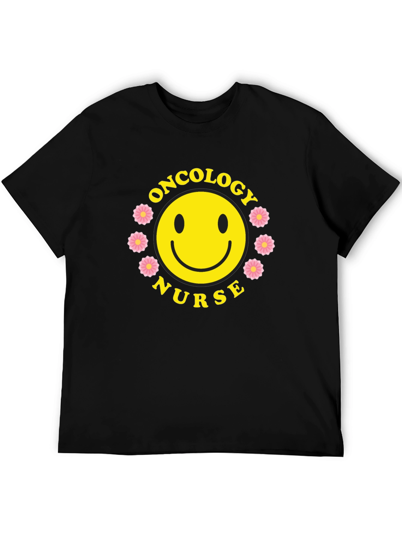 Oncology Nurse Smiley Face T-Shirt