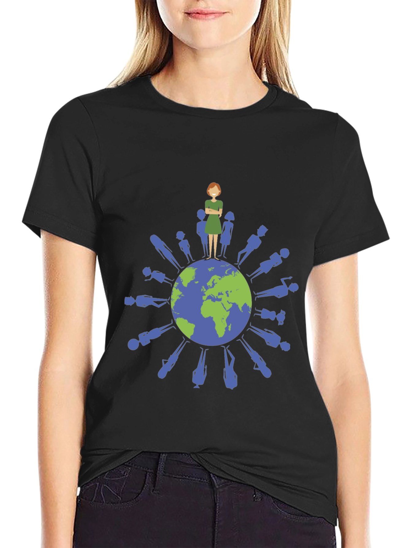 Global Unity Graphic Tee - Black