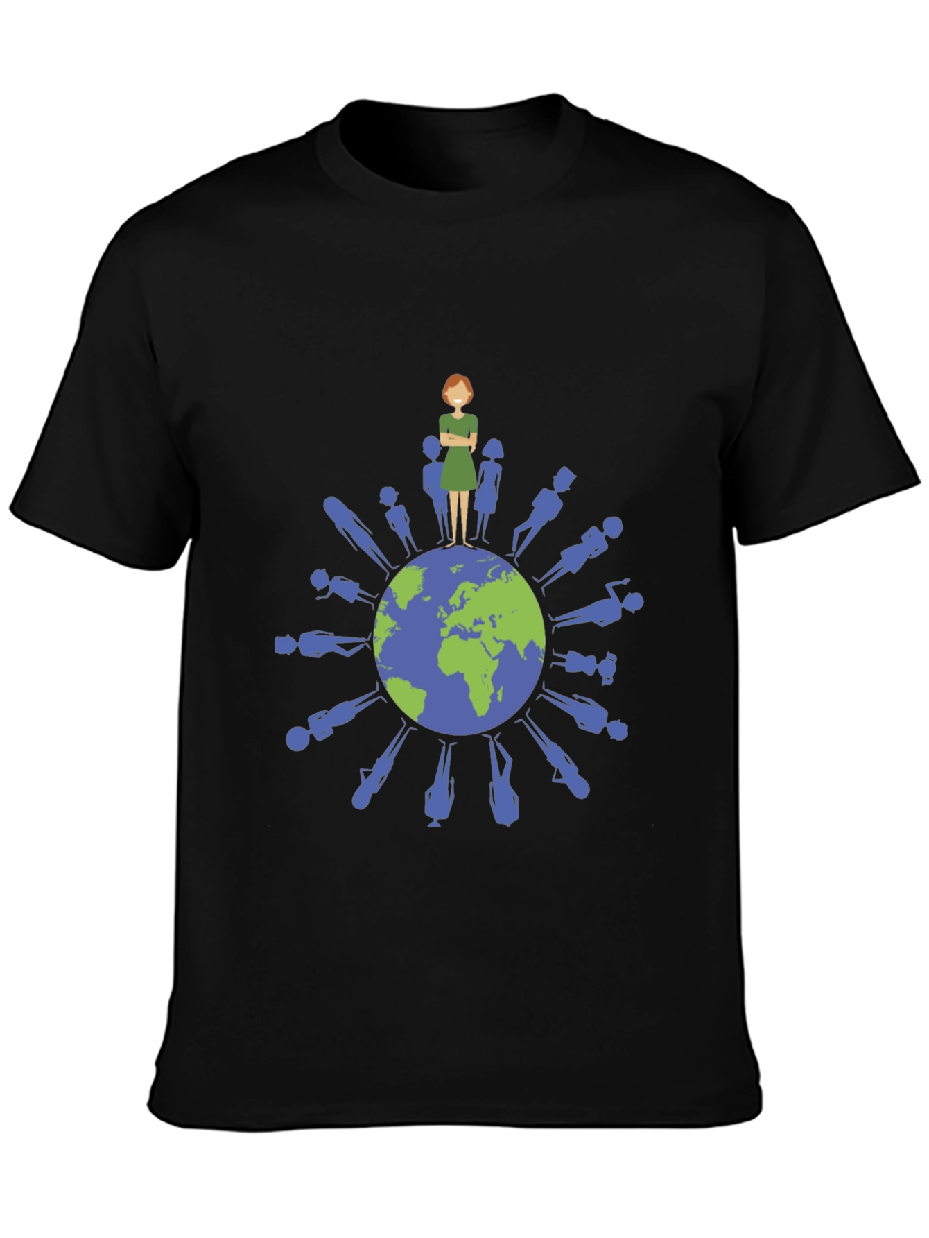 Global Unity Graphic Tee - Black