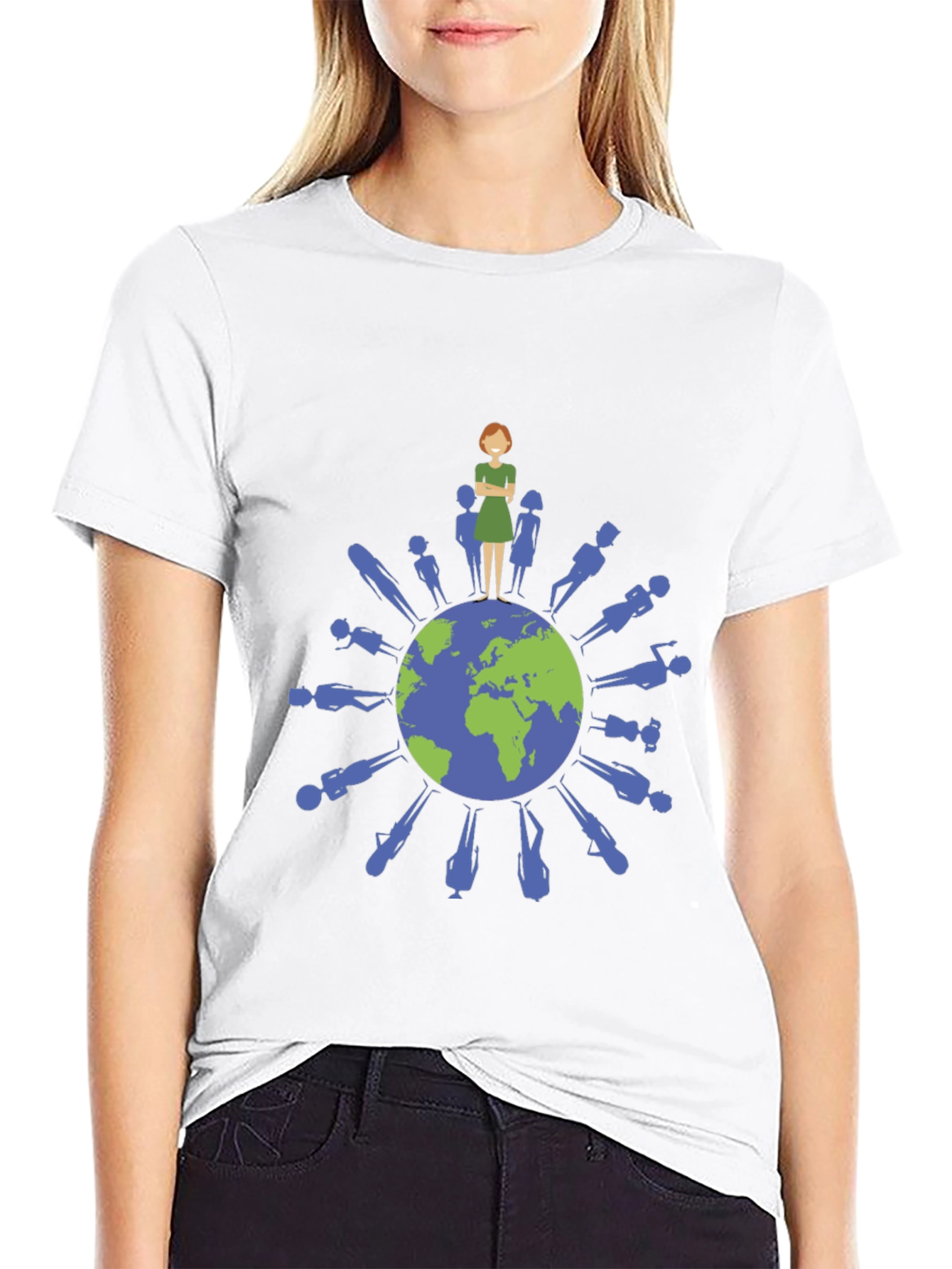Global Unity Graphic Tee - Black