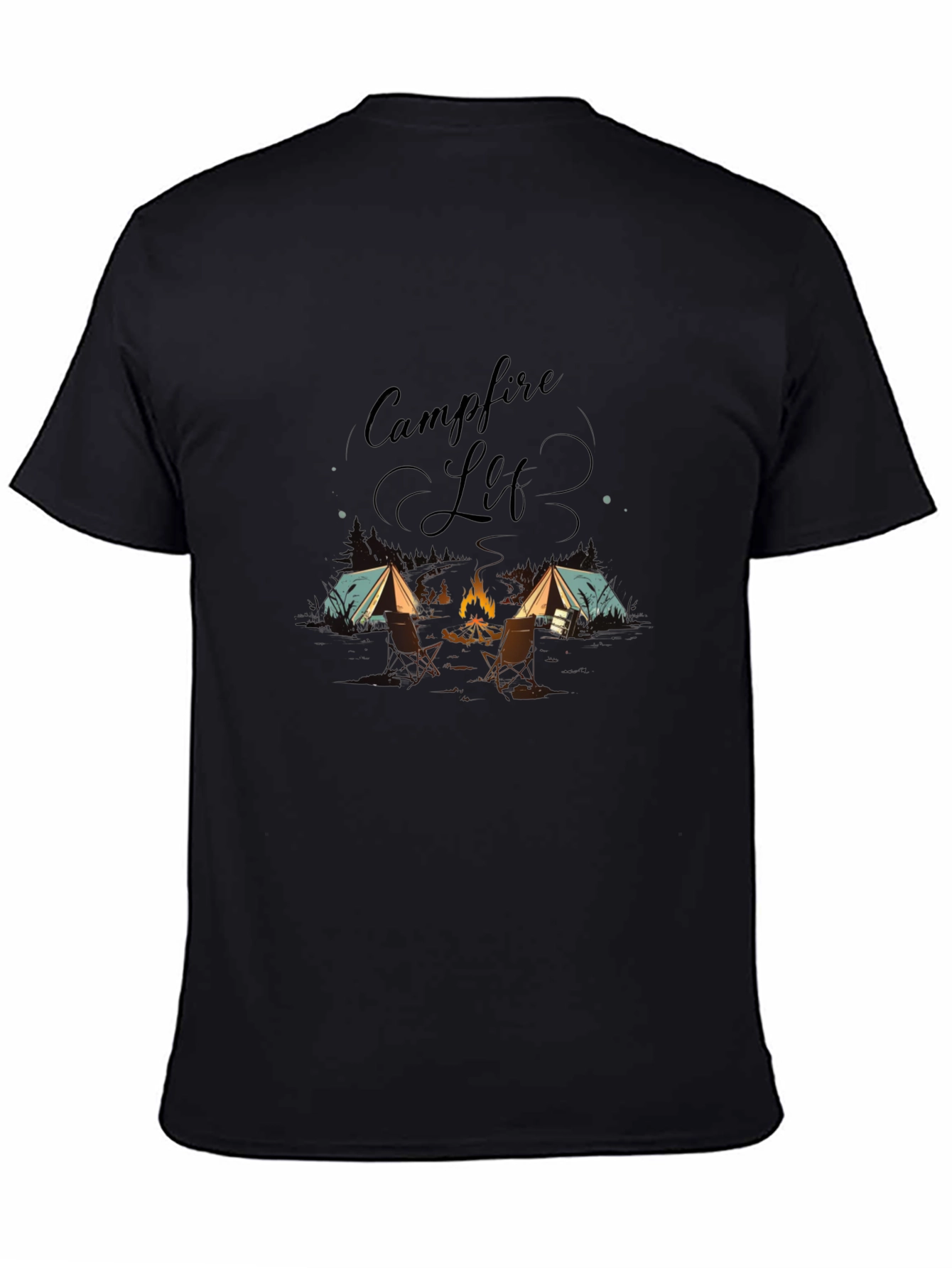 Campfire Life Graphic Tee - Adventure Ready!