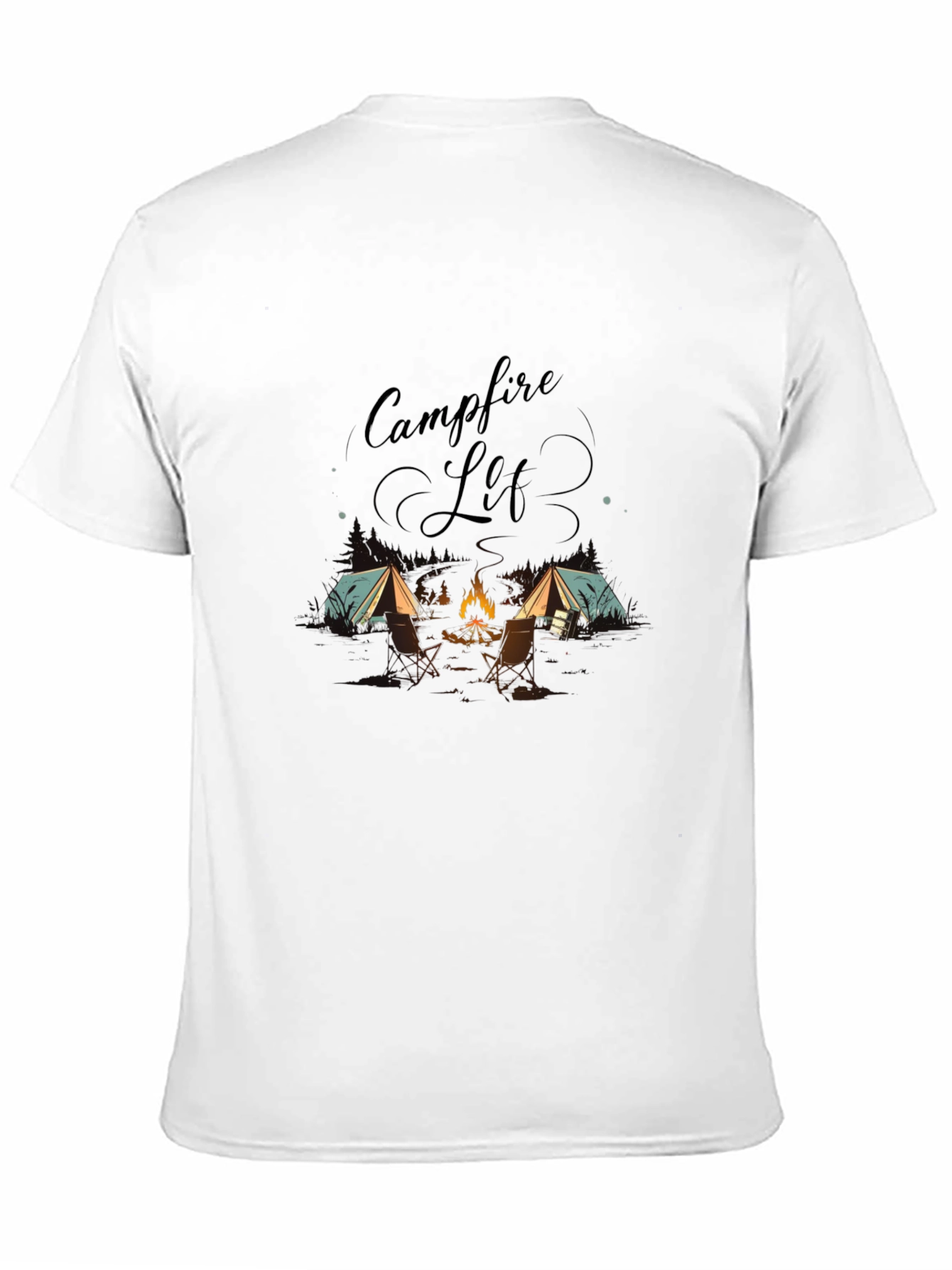 Campfire Life Graphic Tee - Adventure Ready!