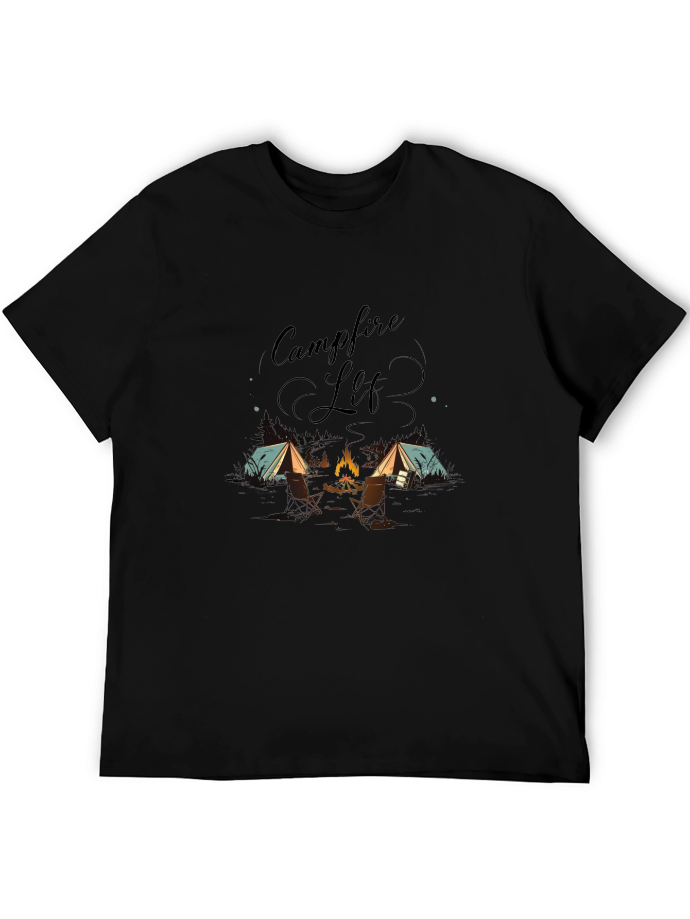 Campfire Life Graphic Tee - Adventure Ready!