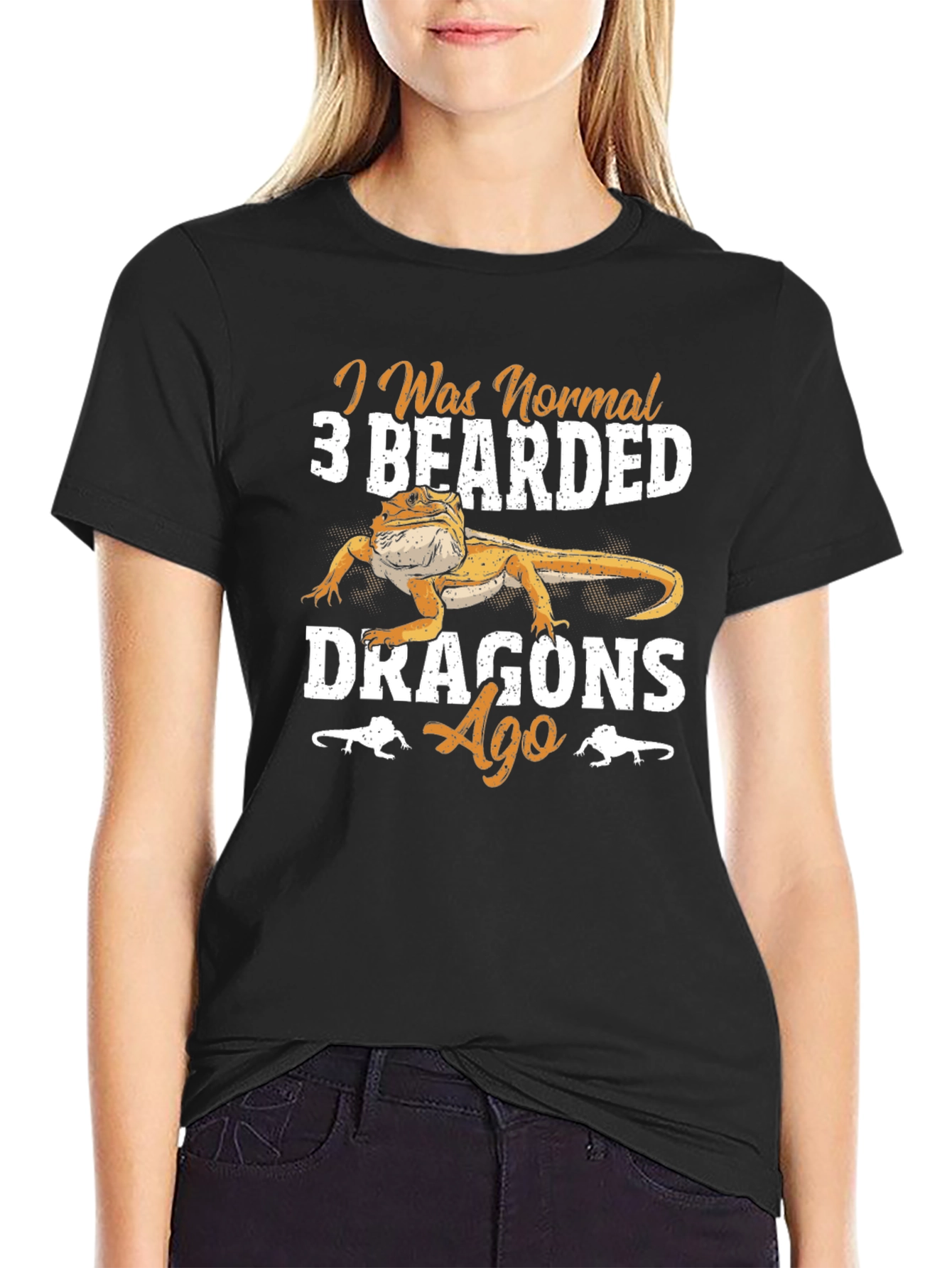 Bearded Dragon Graphic Tee - Funny Pet Lizard Shirt