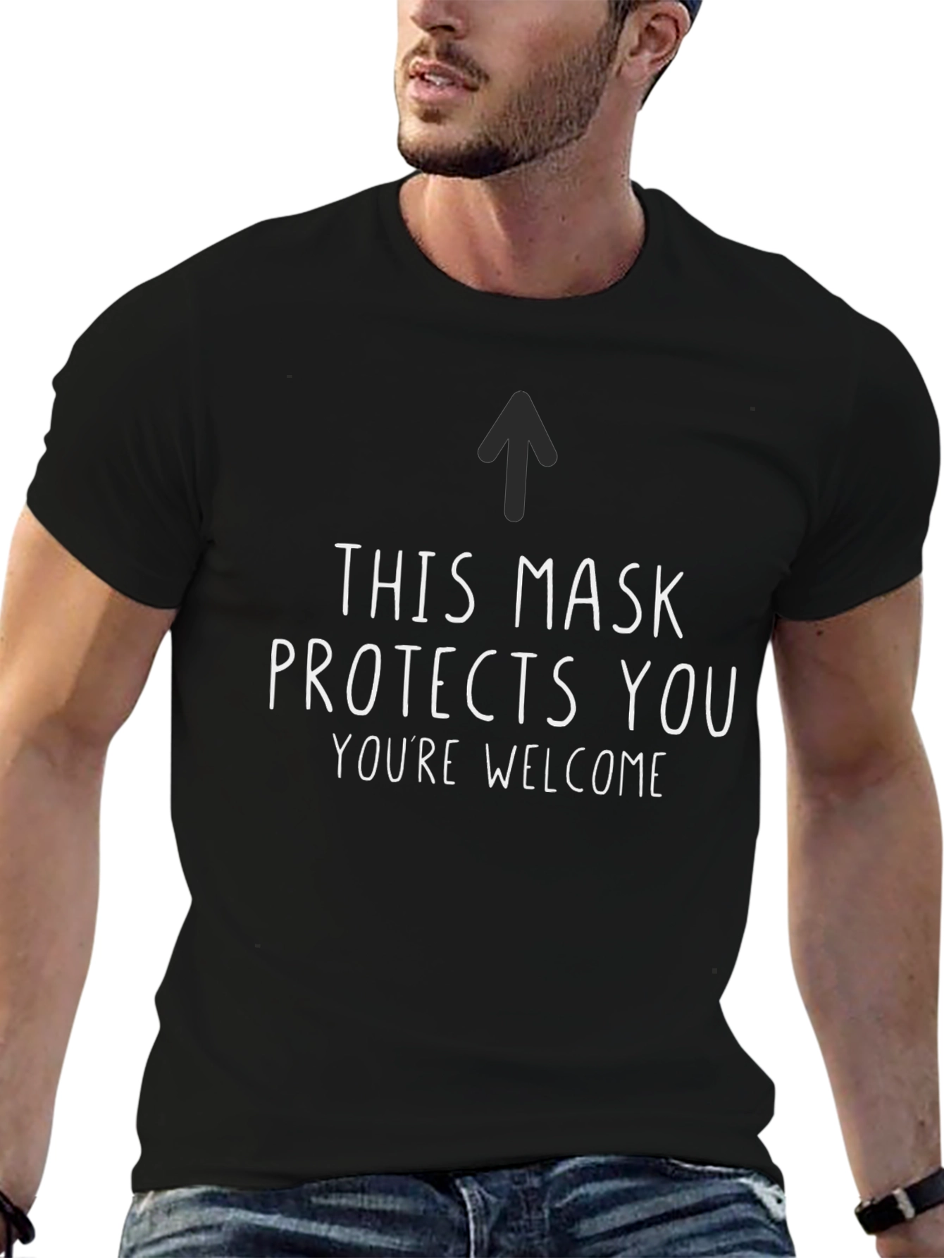 Funny This Mask Protects You T-Shirt
