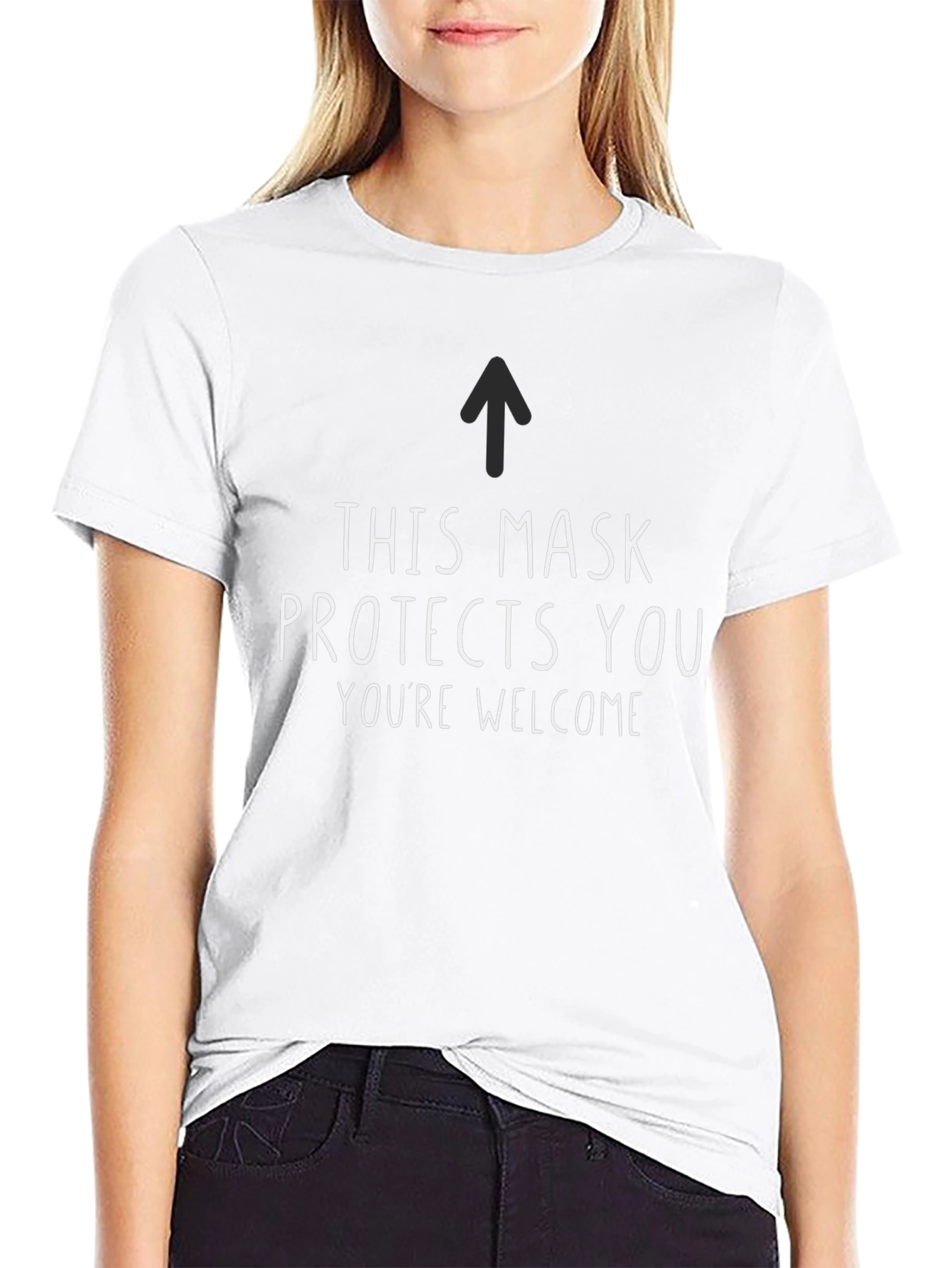 Funny This Mask Protects You T-Shirt