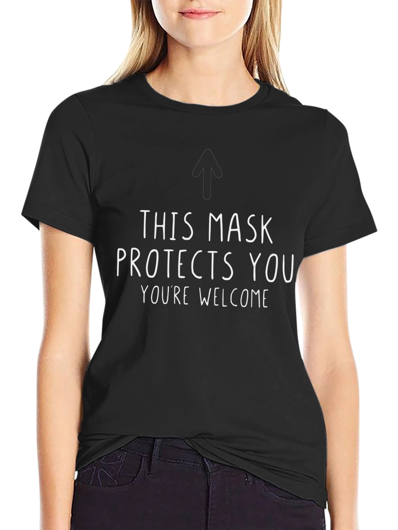 Funny This Mask Protects You T-Shirt