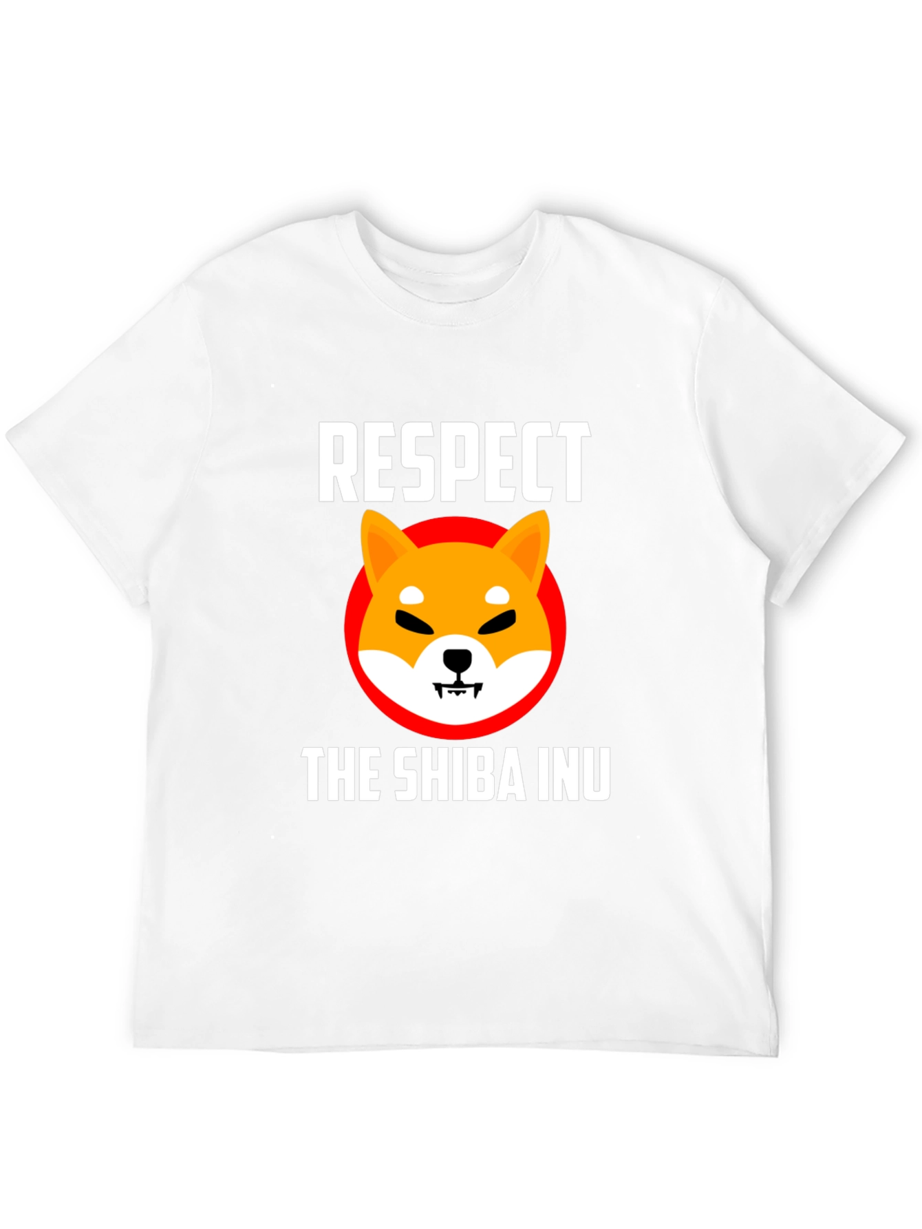 Respect The Shiba Inu Graphic T-Shirt