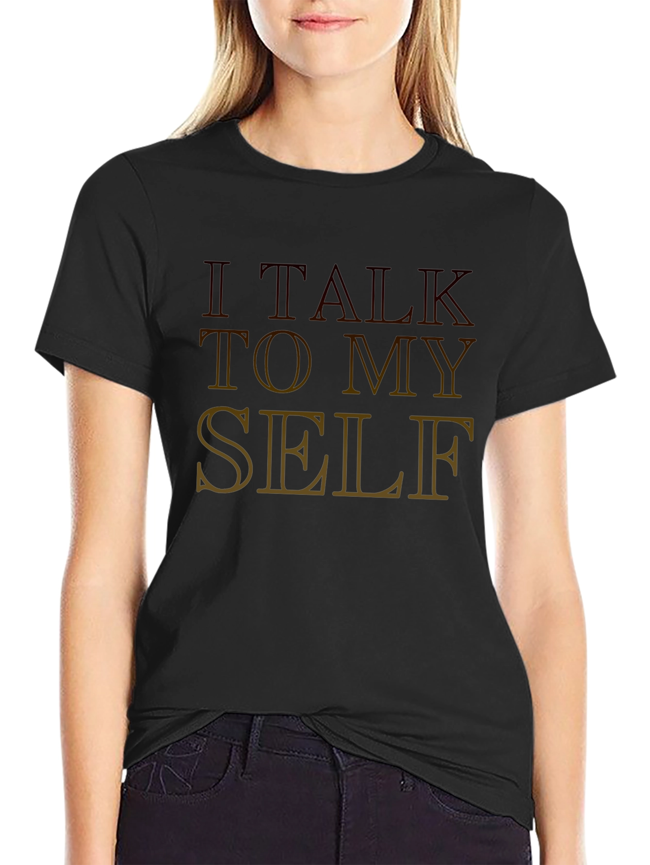 I Talk To Myself Graphic Tee