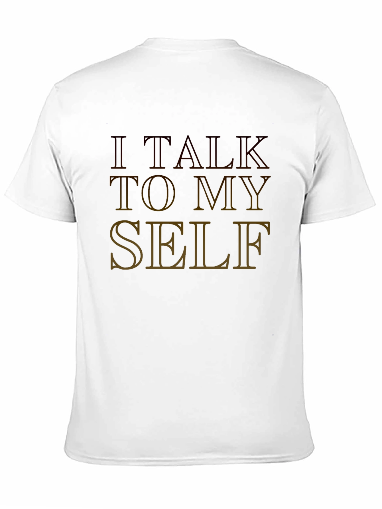 I Talk To Myself Graphic Tee