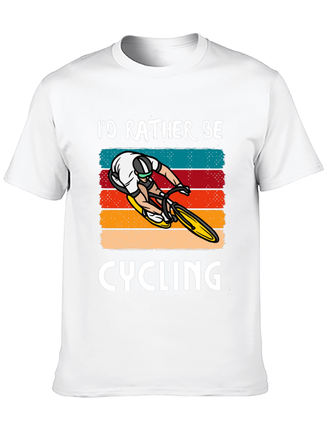 Id Rather Be Cycling T-Shirt - Bike Lover Tee