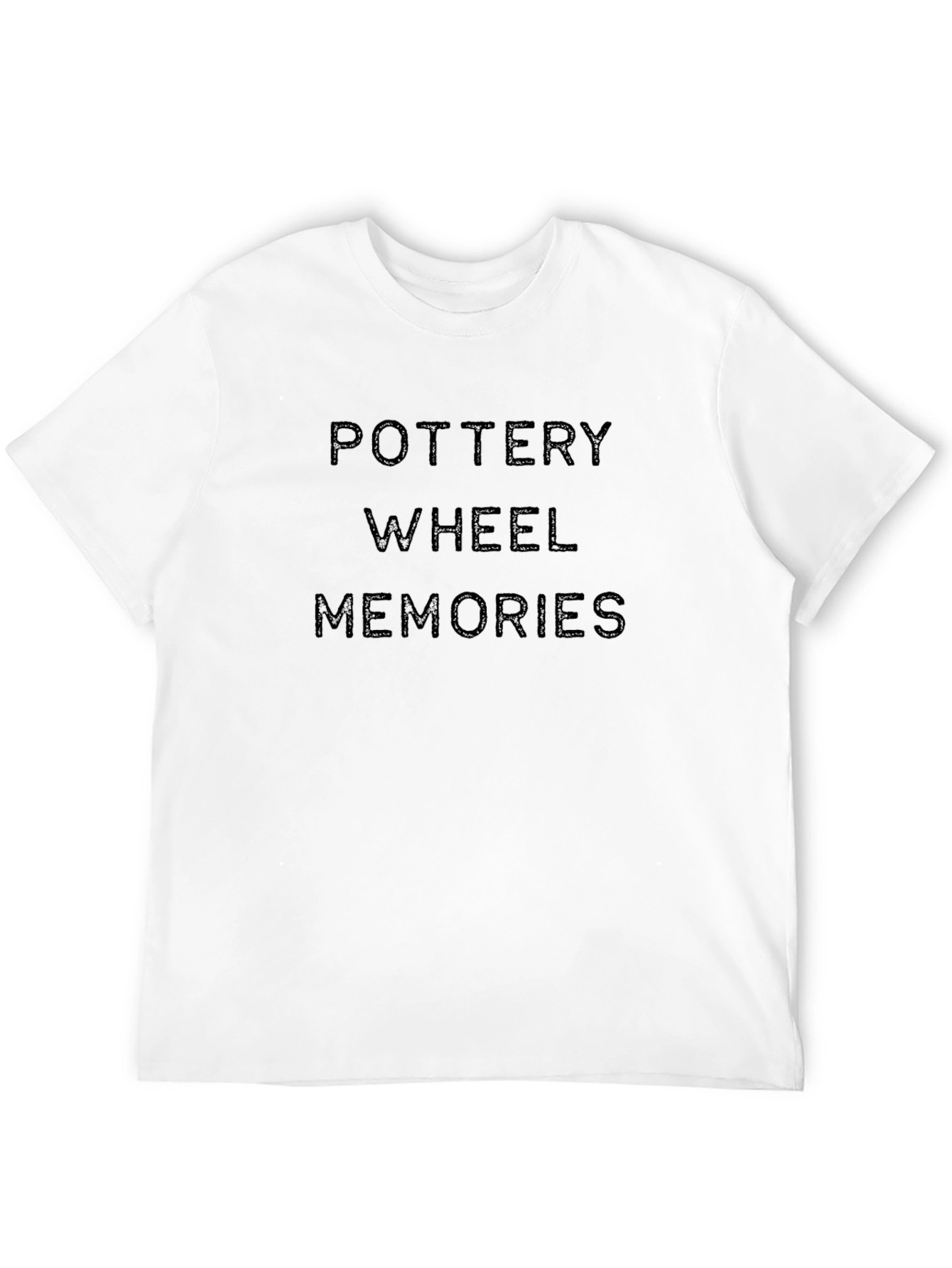 Pottery Wheel Memories Black T-Shirt