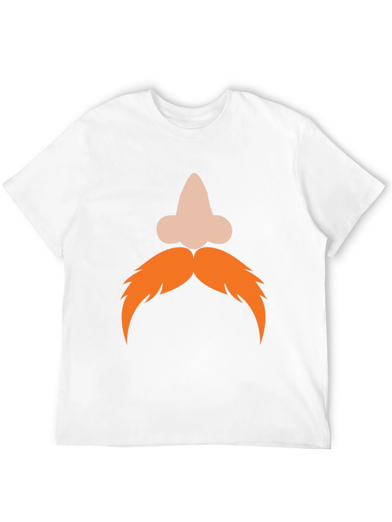 Funny Nose and Mustache Graphic Tee