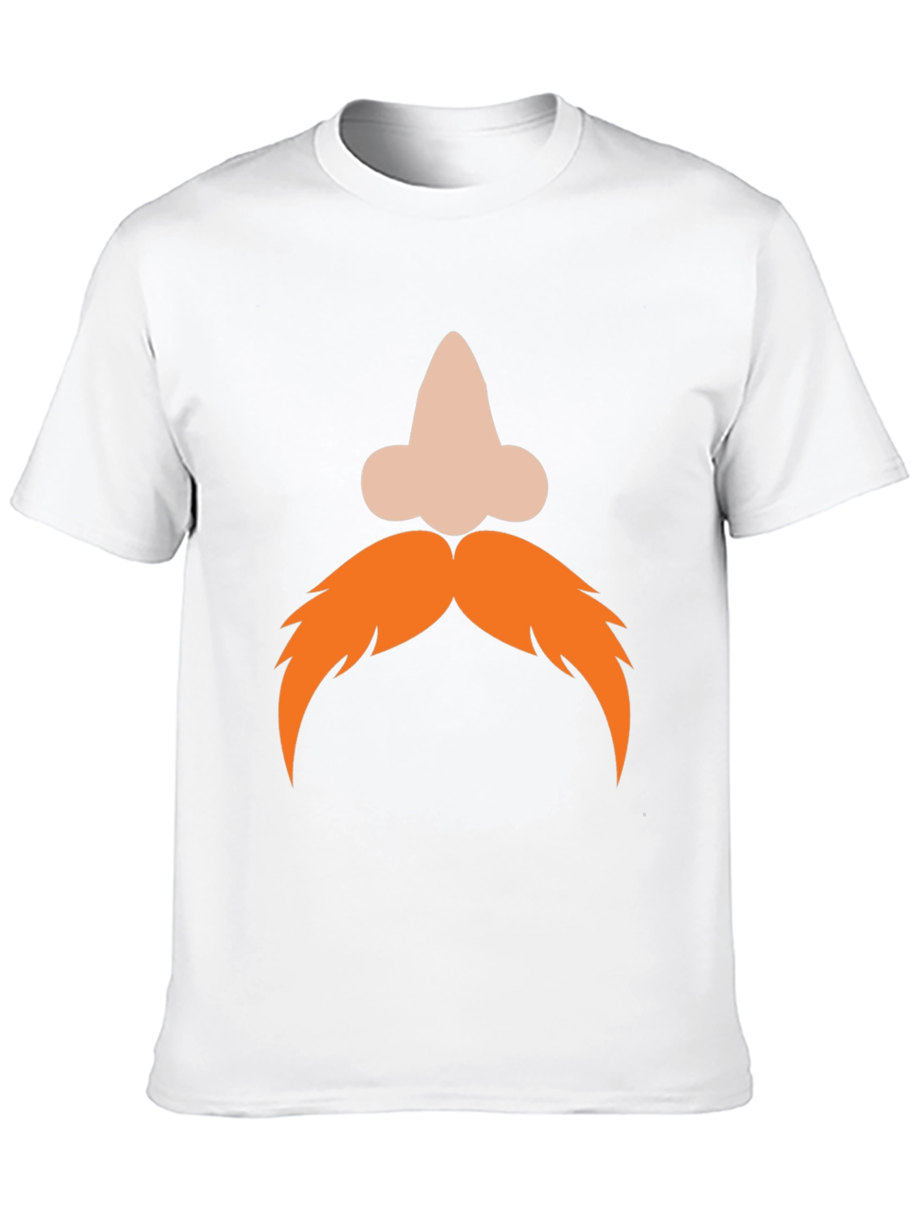 Funny Nose and Mustache Graphic Tee