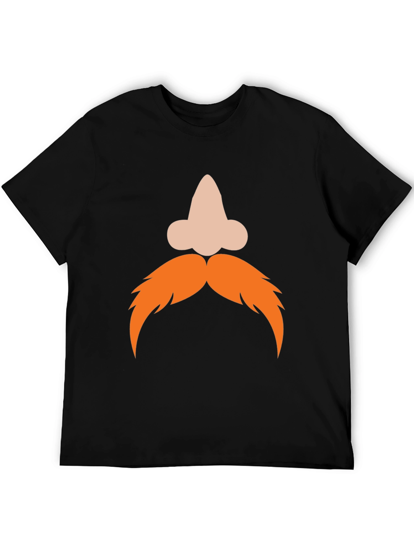 Funny Nose and Mustache Graphic Tee