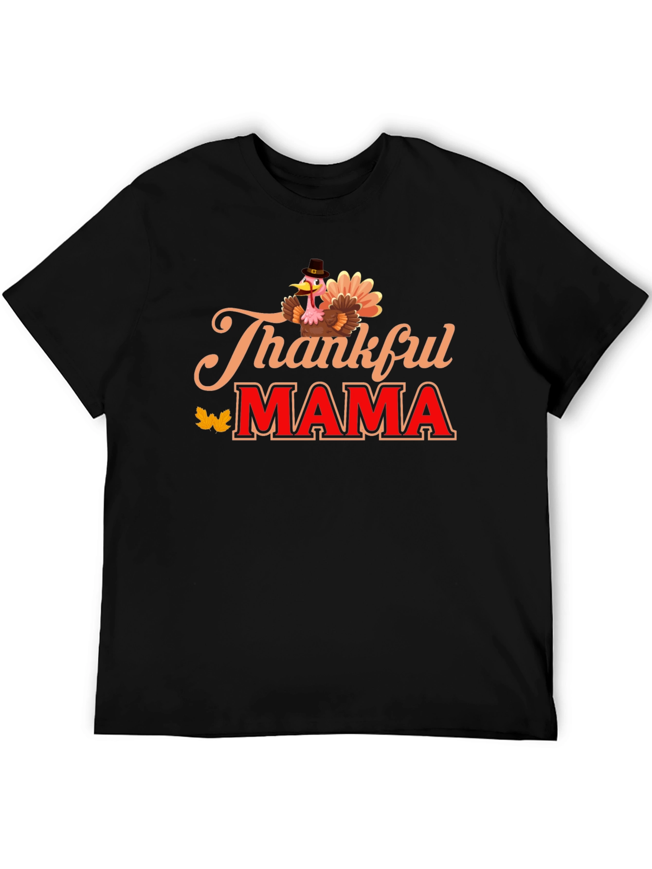 Thankful Mama Turkey T-Shirt