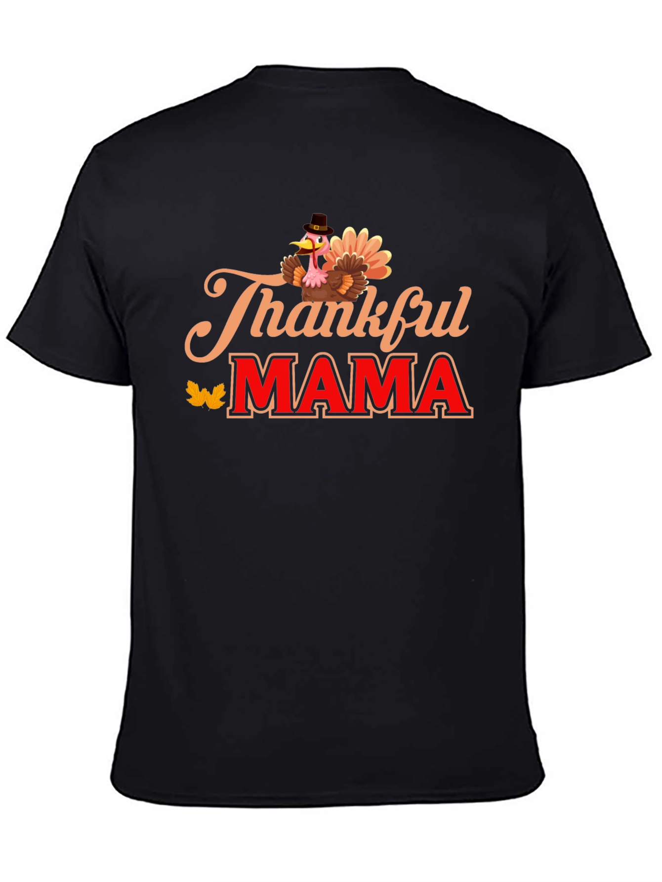 Thankful Mama Turkey T-Shirt