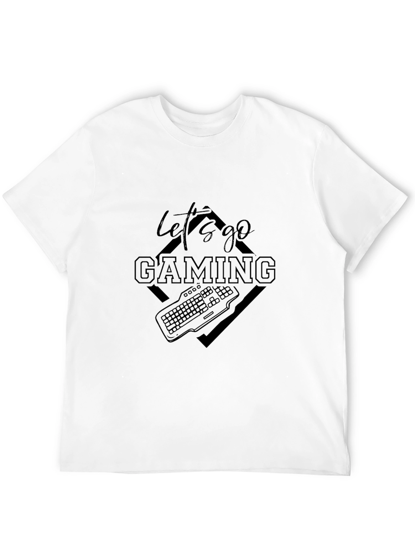 Lets Go Gaming T-Shirt - Gamer Style