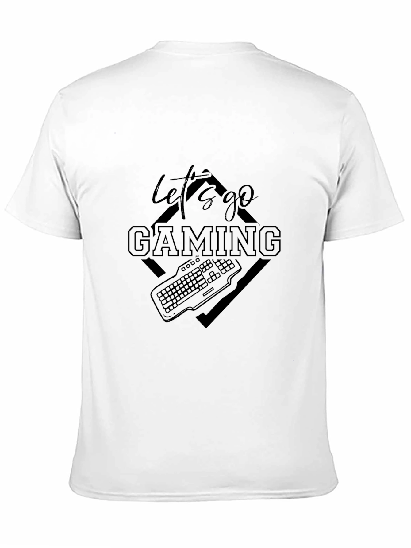 Lets Go Gaming T-Shirt - Gamer Style