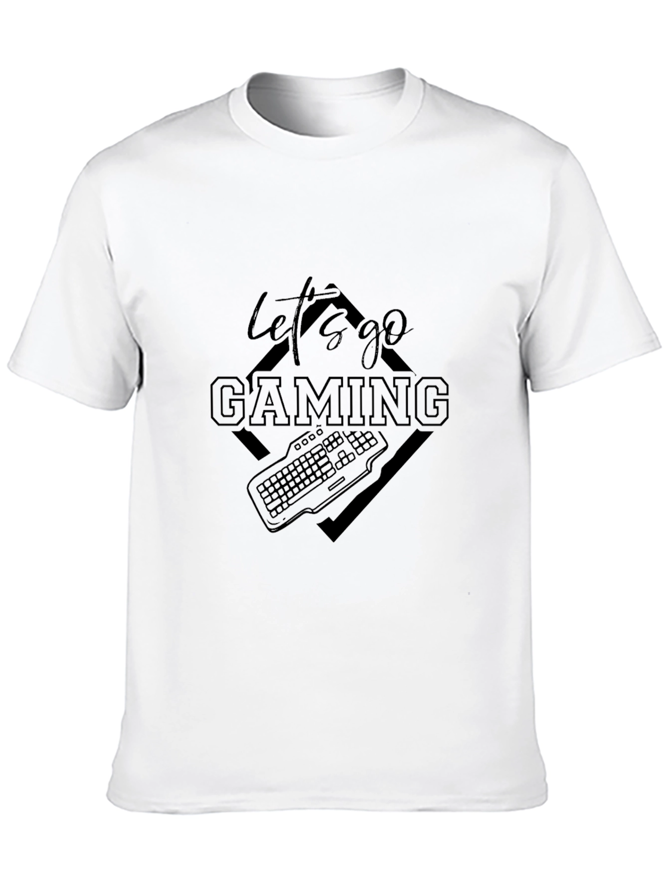 Lets Go Gaming T-Shirt - Gamer Style
