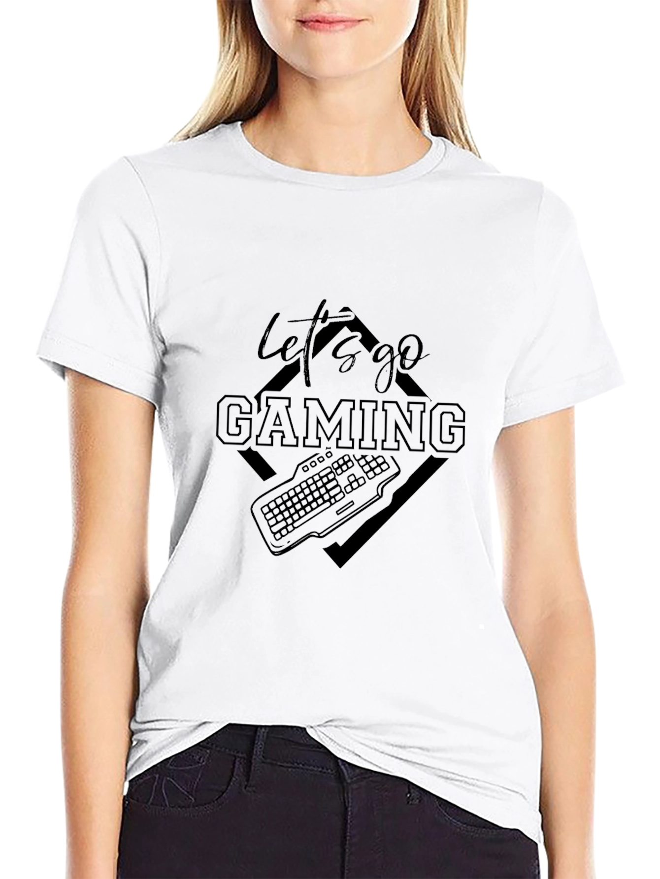 Lets Go Gaming T-Shirt - Gamer Style