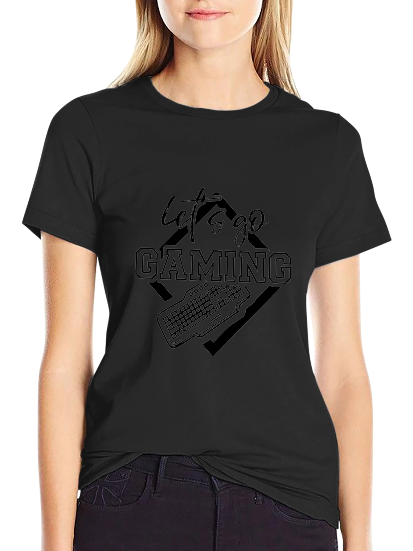 Lets Go Gaming T-Shirt - Gamer Style