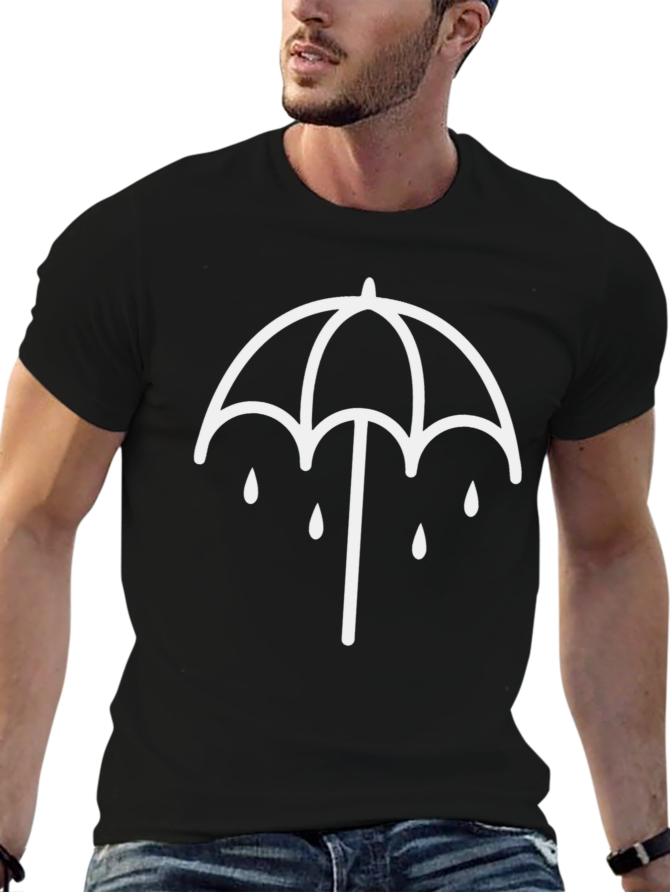 Umbrella Graphic T-Shirt