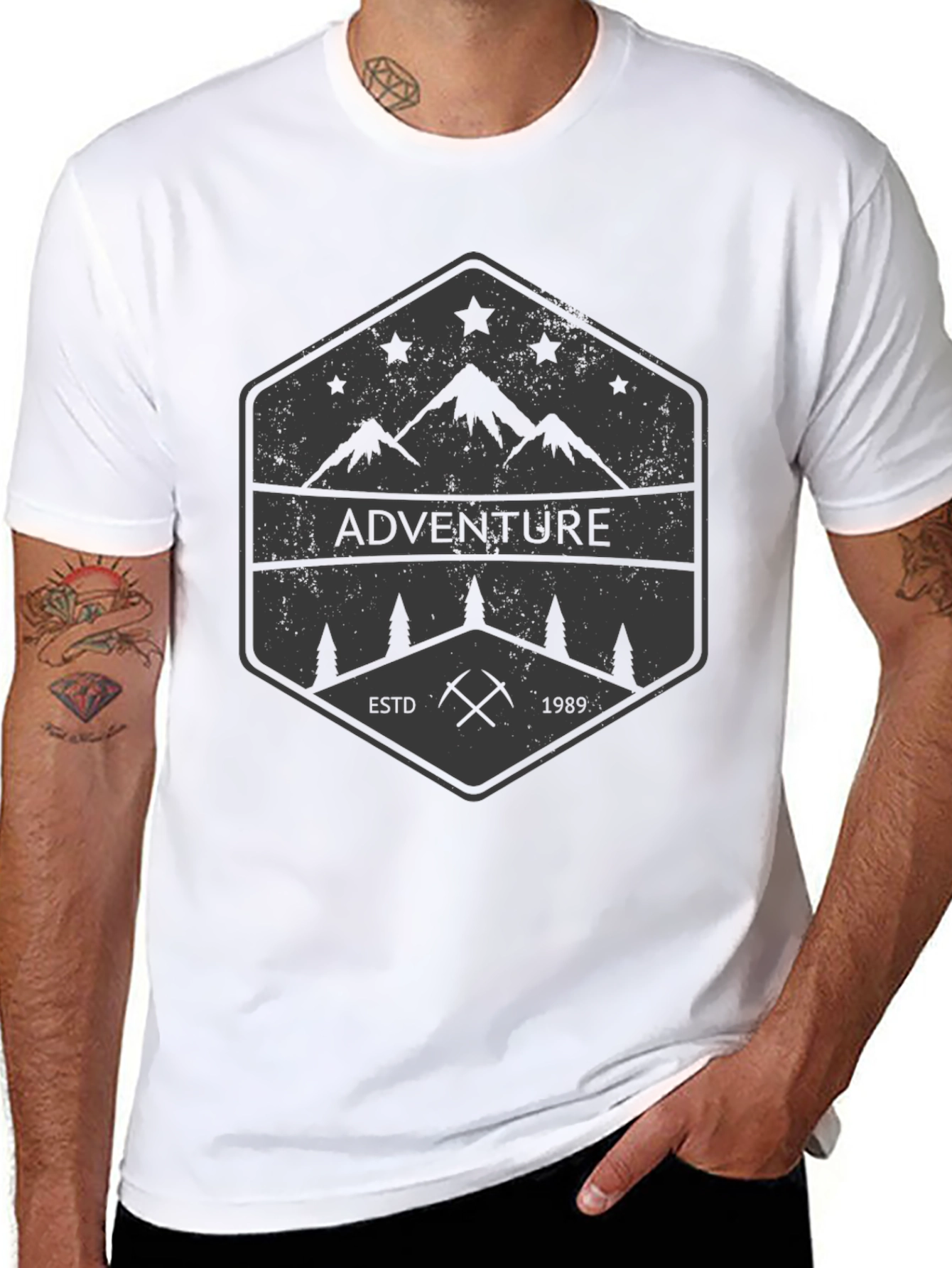 Adventure Graphic Tee - Mountain Inspired Design