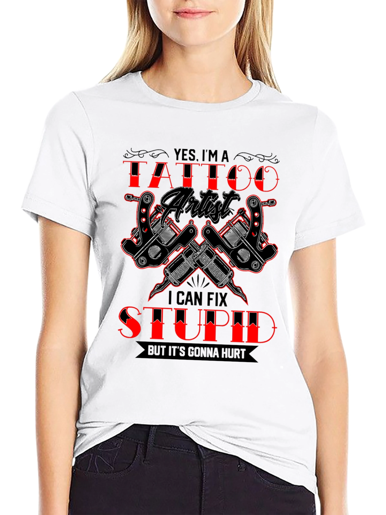 Tattoo Artist Humor Graphic Tee