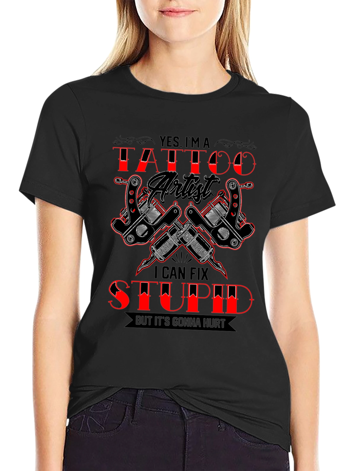Tattoo Artist Humor Graphic Tee