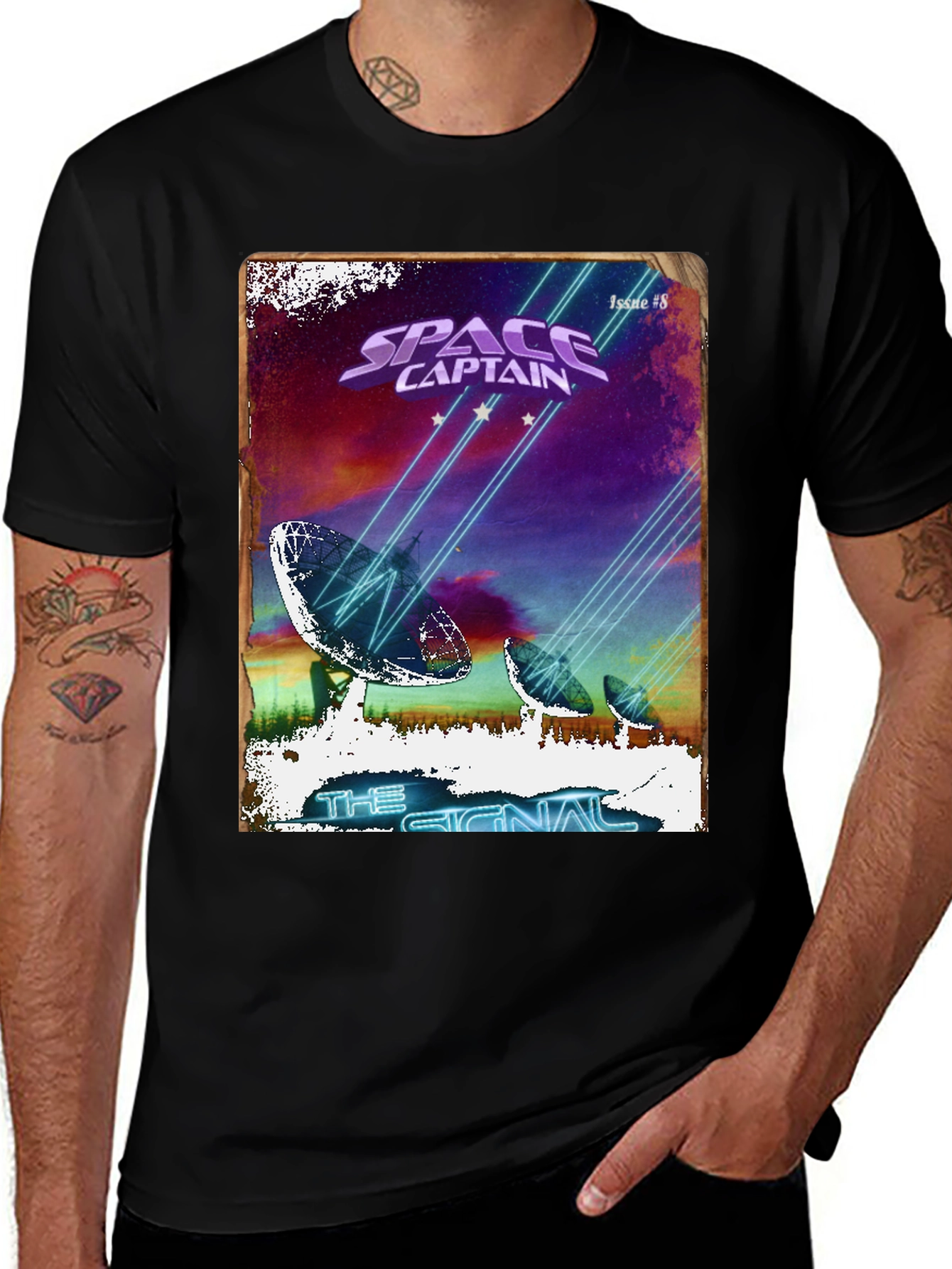 Space Captain Graphic T-Shirt - The Signal
