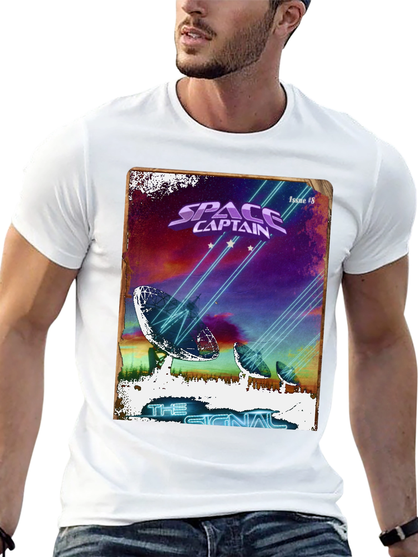 Space Captain Graphic T-Shirt - The Signal