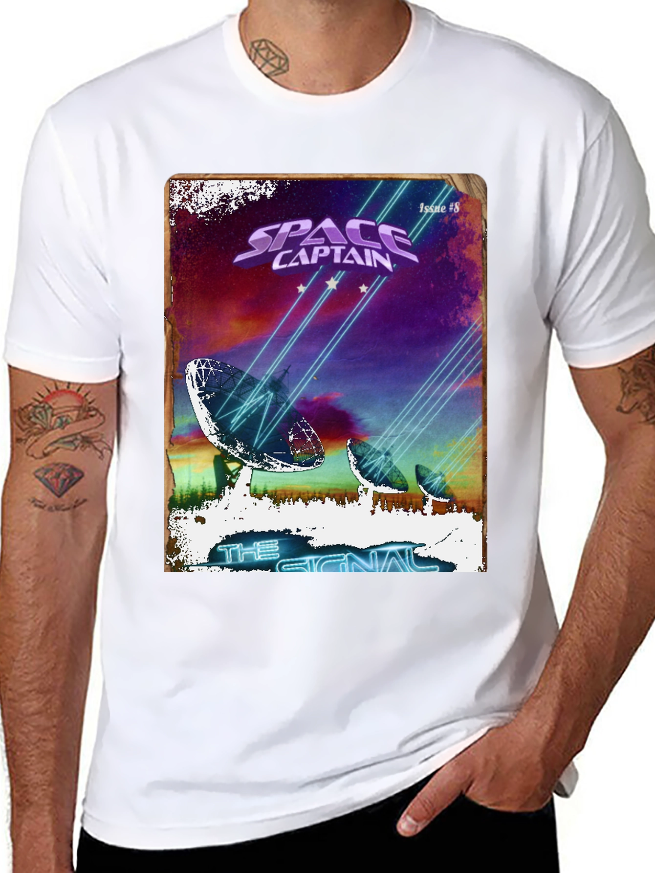 Space Captain Graphic T-Shirt - The Signal