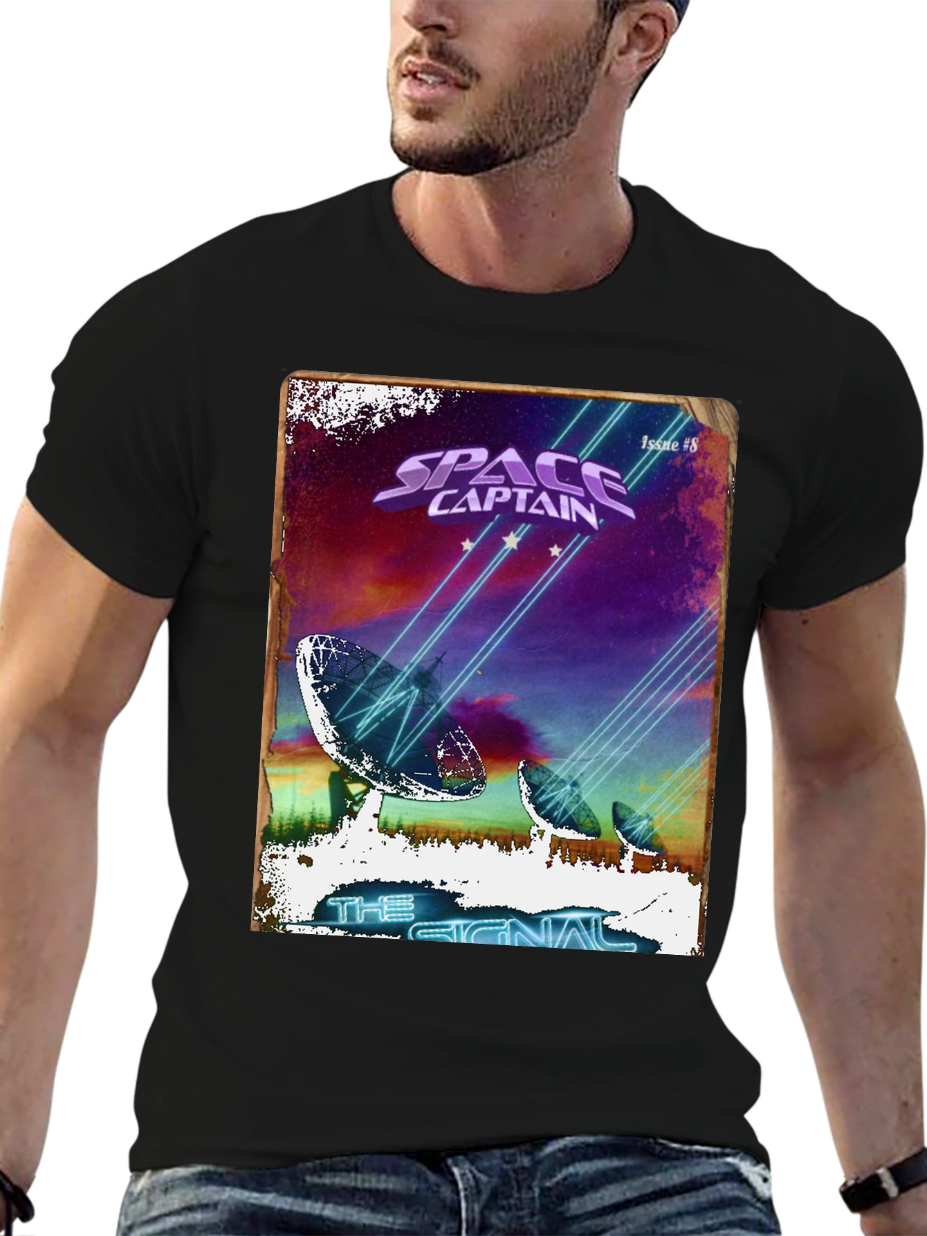 Space Captain Graphic T-Shirt - The Signal