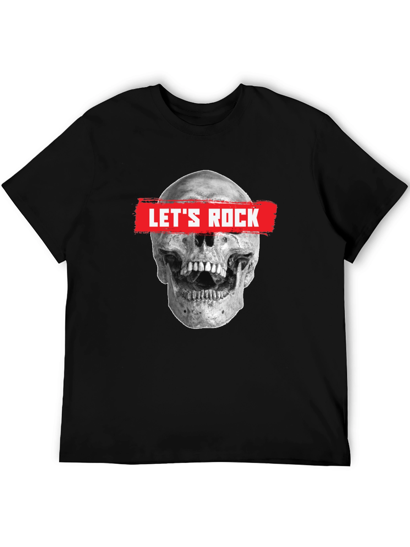 Lets Rock Skull Graphic Tee