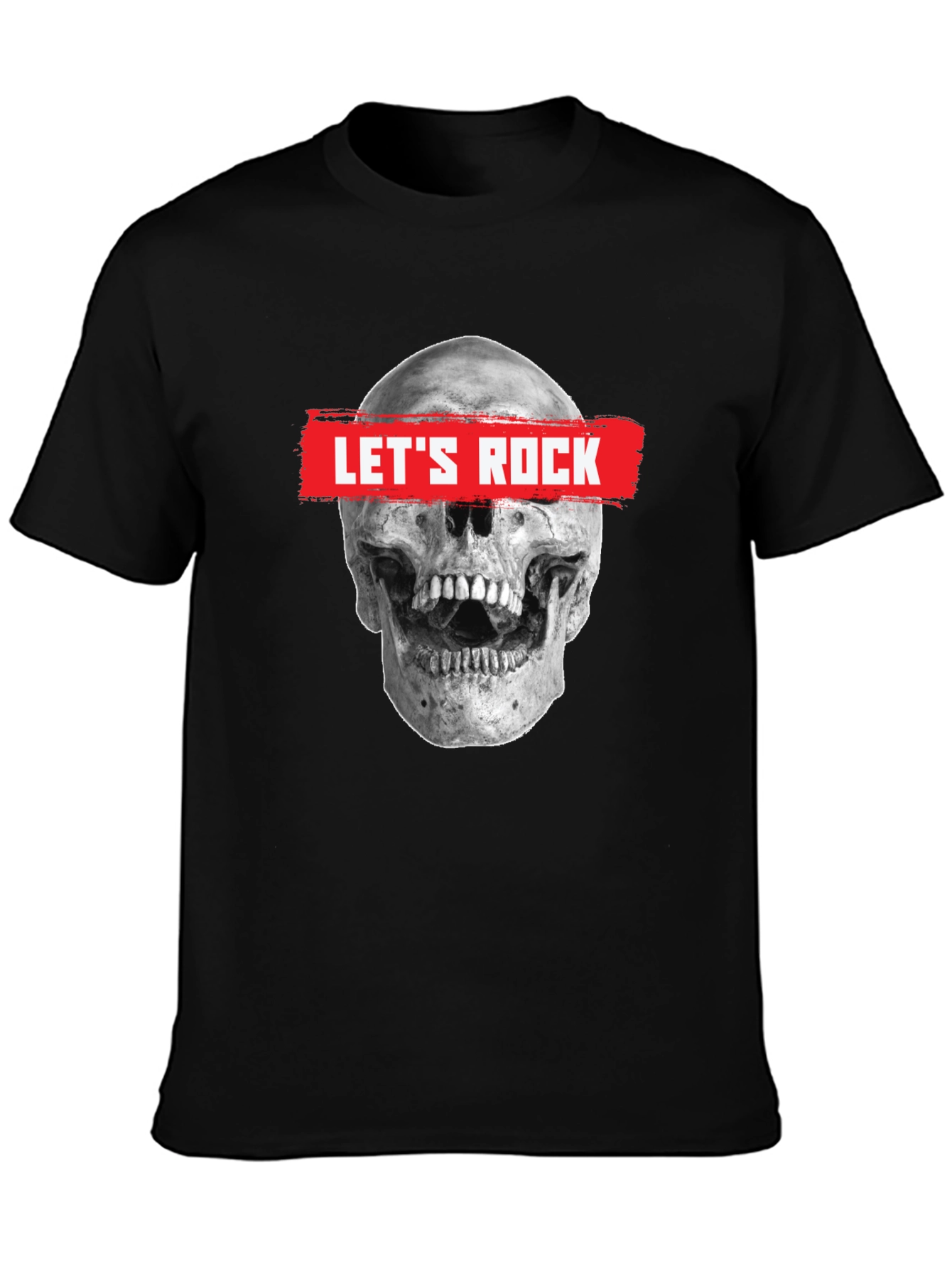 Lets Rock Skull Graphic Tee