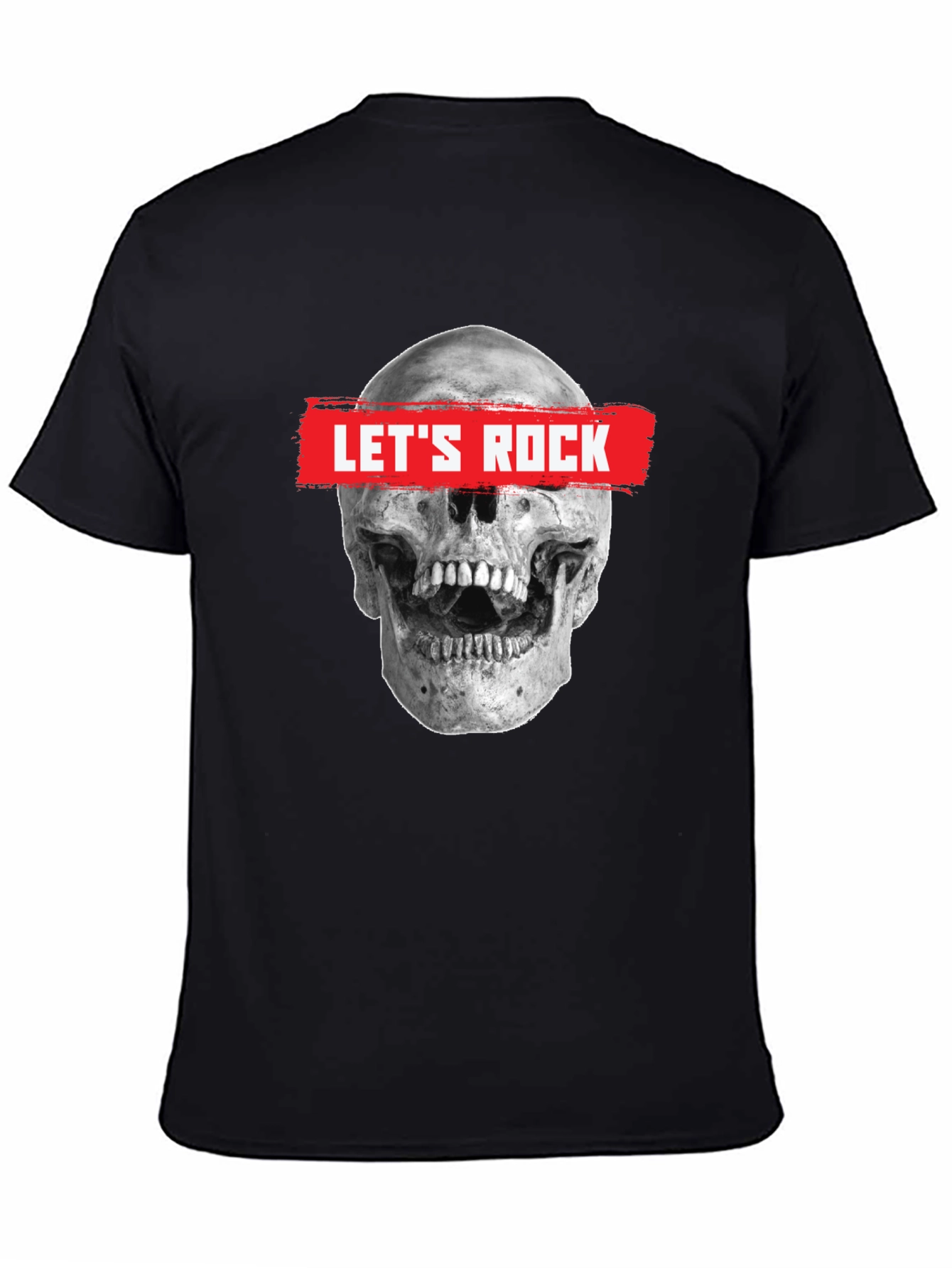 Lets Rock Skull Graphic Tee
