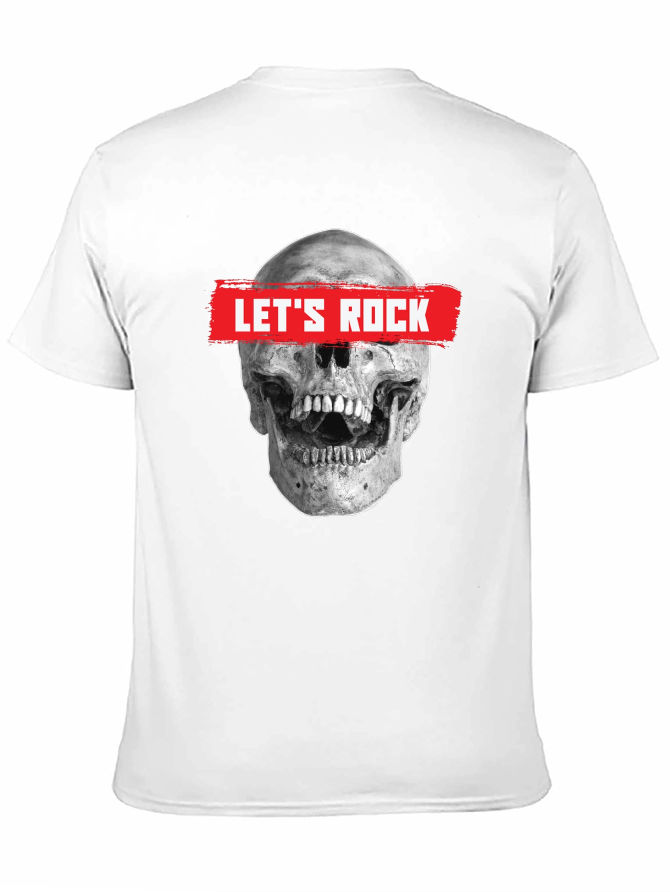 Lets Rock Skull Graphic Tee