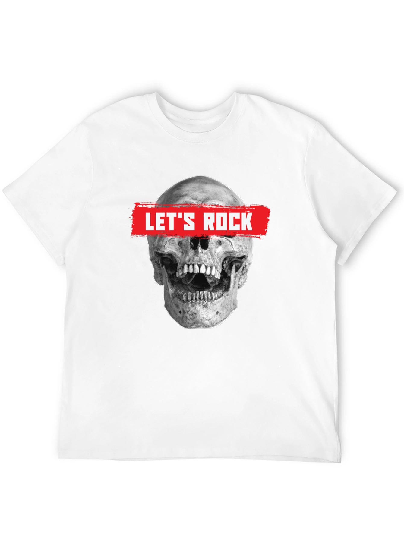 Lets Rock Skull Graphic Tee
