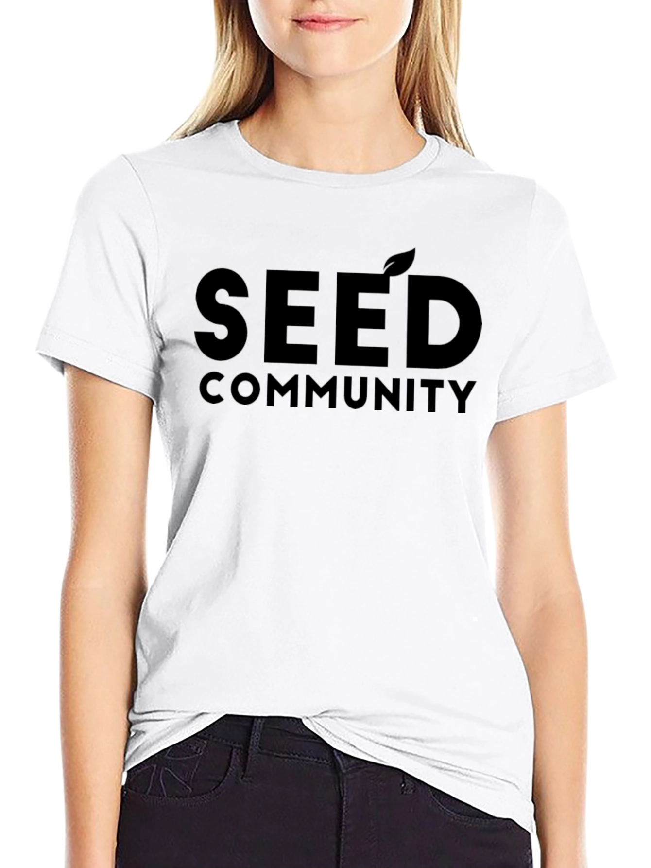 Seed Community Black Graphic Tee