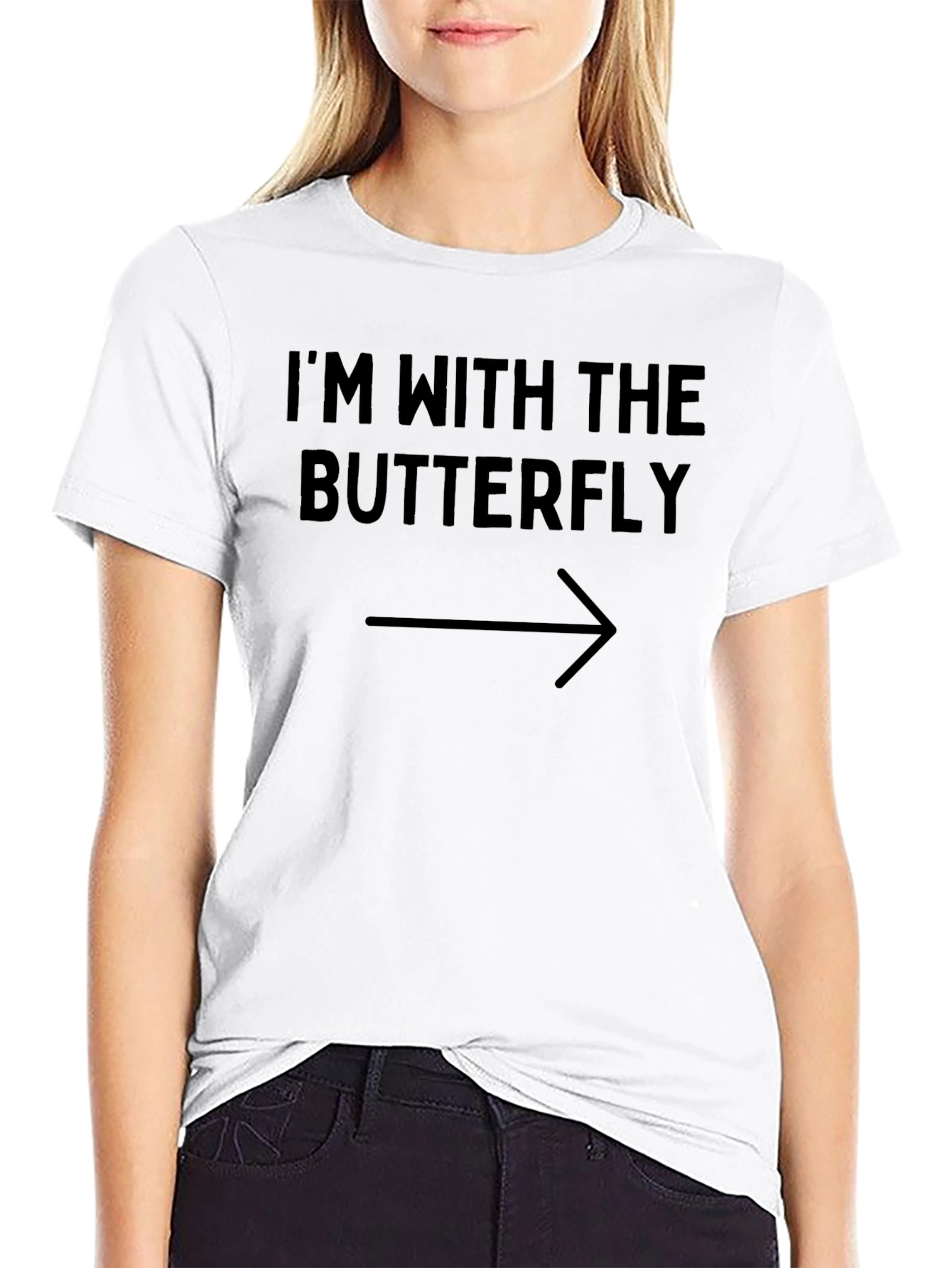 Im With The Butterfly T-Shirt