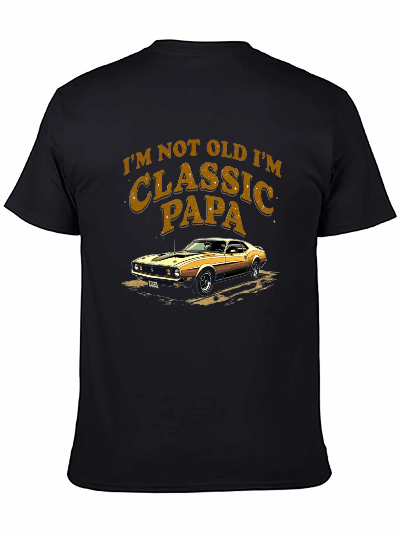 Classic Papa Car Graphic T-Shirt