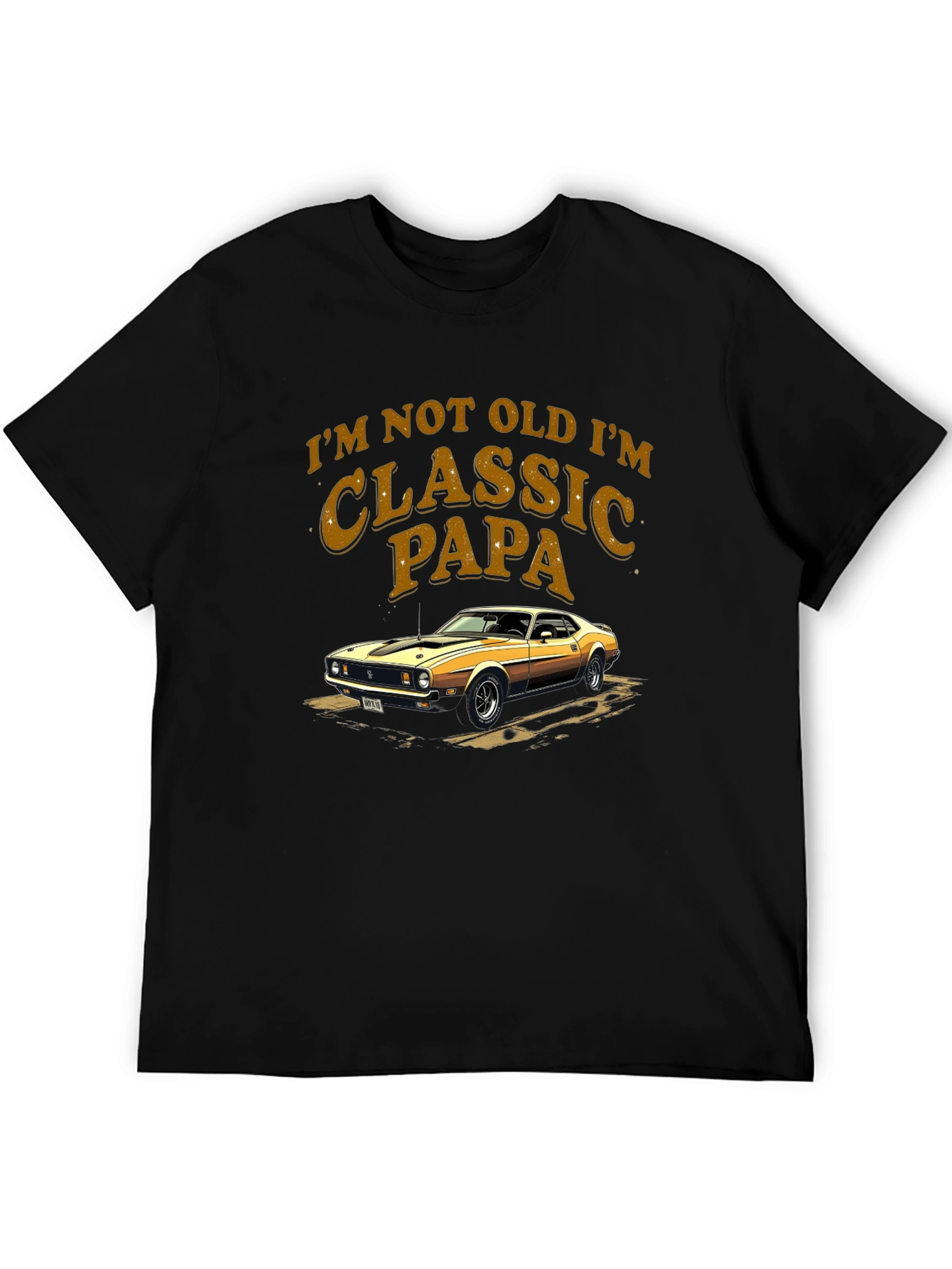 Classic Papa Car Graphic T-Shirt