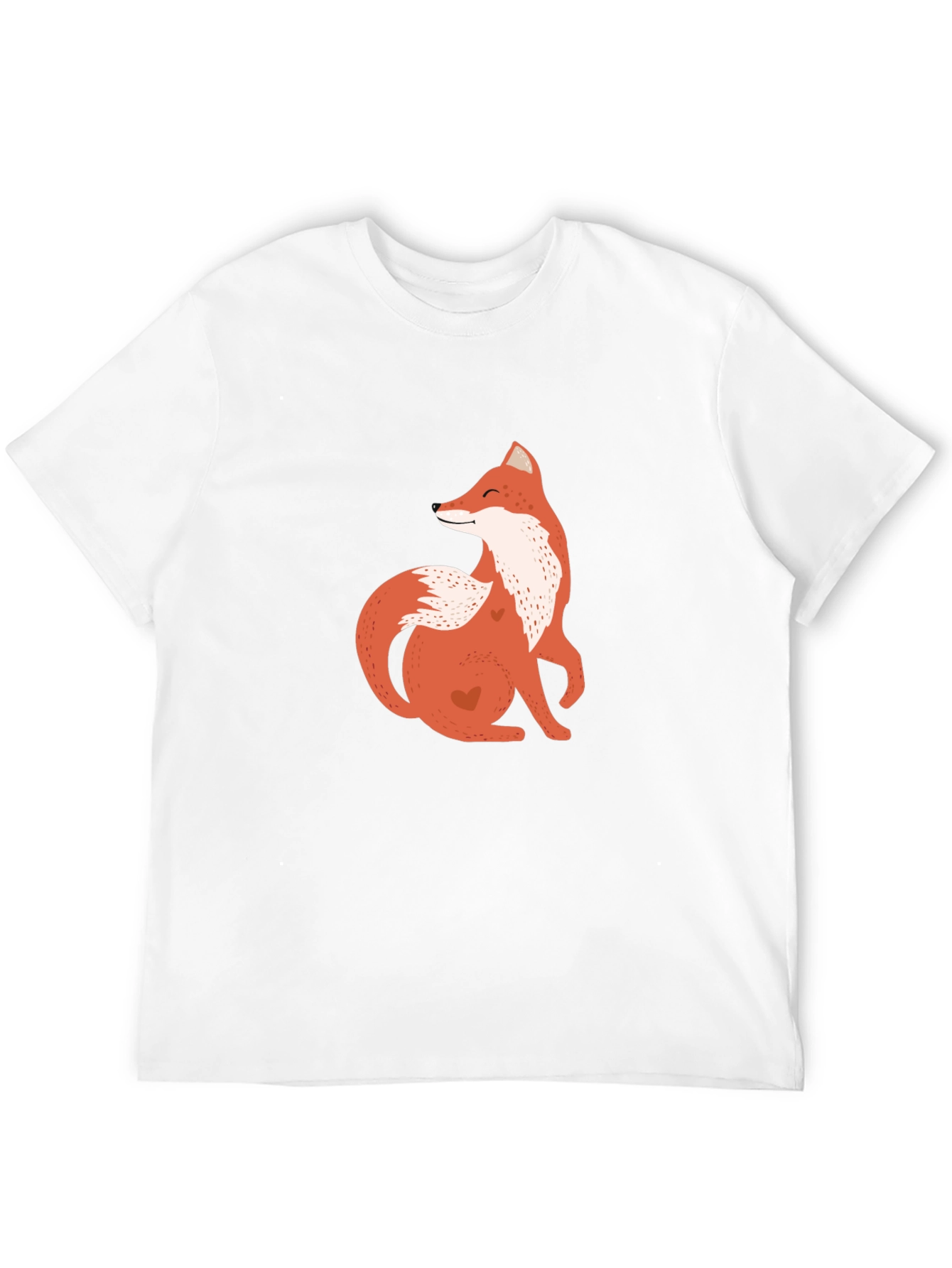 Fox Graphic Tee - Black Casual Comfort