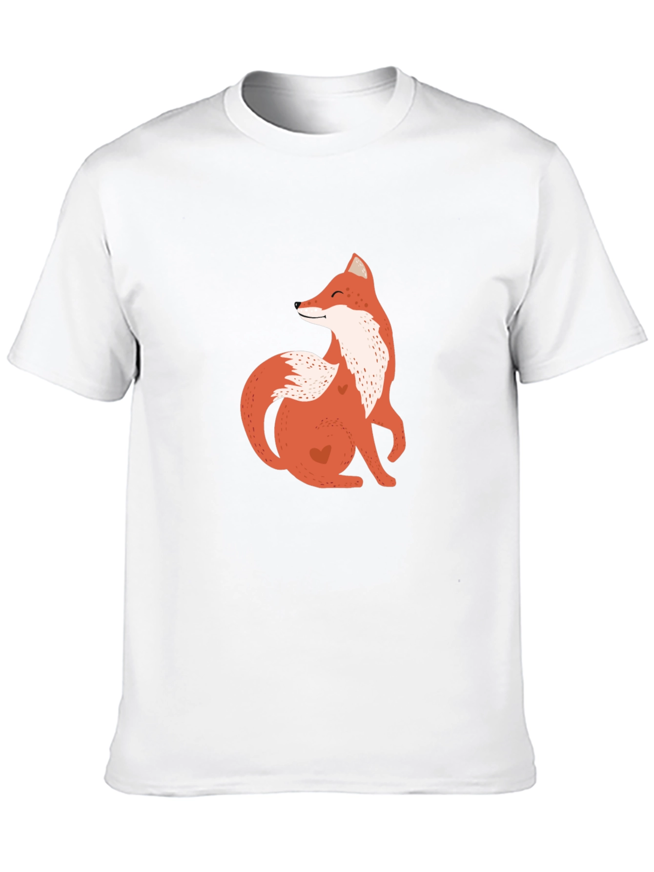 Fox Graphic Tee - Black Casual Comfort