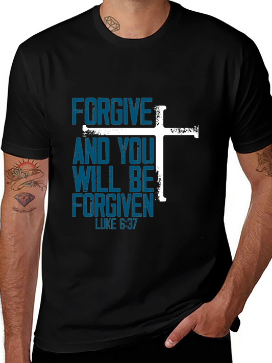 Forgive Luke 6:37 T-Shirt Christian Tee