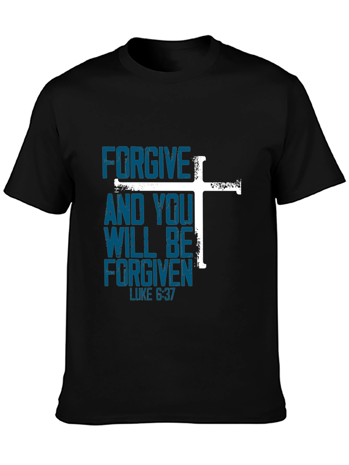 Forgive Luke 6:37 T-Shirt Christian Tee